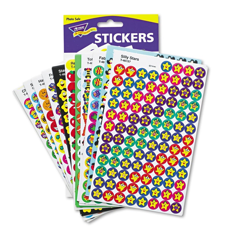 Awesome Assortment: SuperSpotsÂ® & SuperShapes Stickers Variety Pack, 5100 Stickers